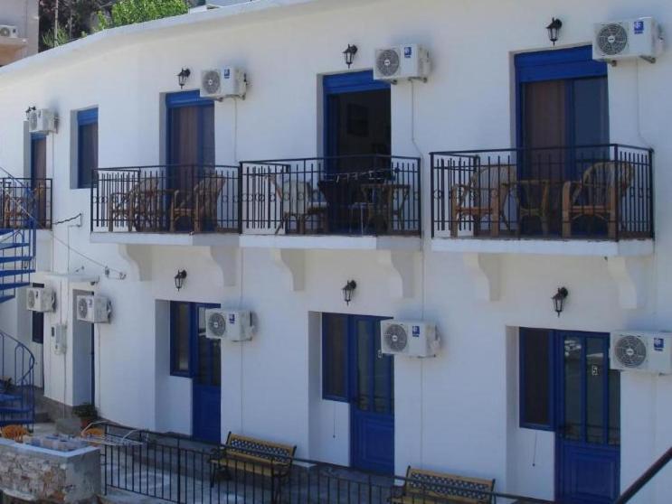 Lydia Mare Aparthotel Ágios Kírykos Rum bild